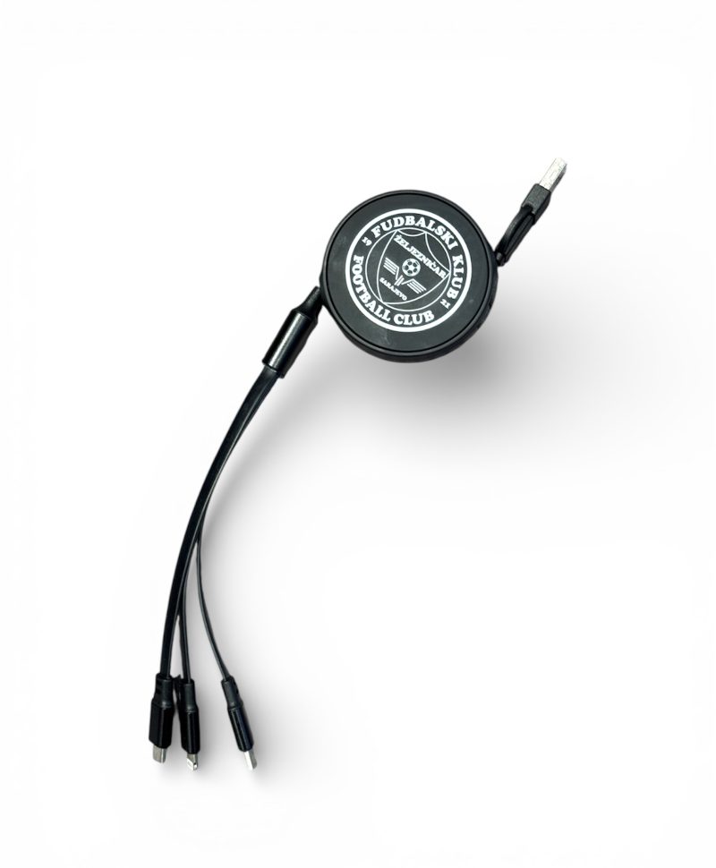 FK Željezničar USB kabal za punjenje, 6 u 1