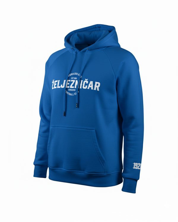 FK Željezničar royal dukserica (3D puff)