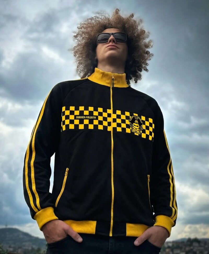 Dubioza kolektiv koledž muška dukserica crna
