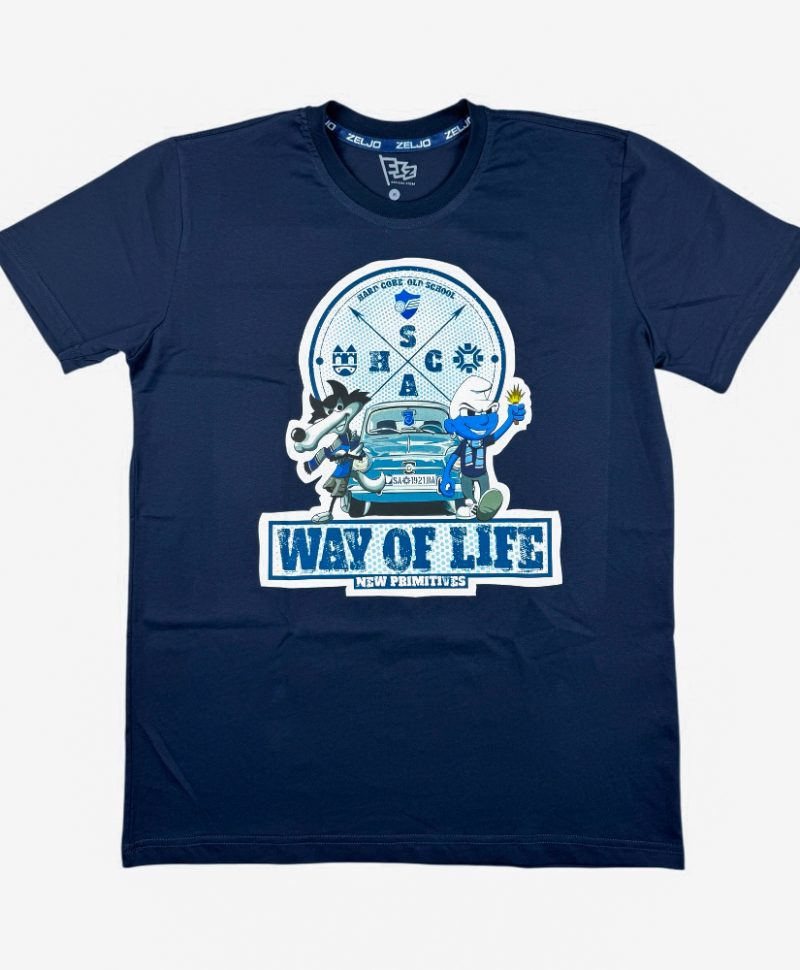 FK Željezničar Way of Life dječija majica teget