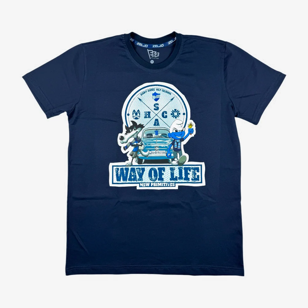 FK Željezničar Way of Life dječija majica teget