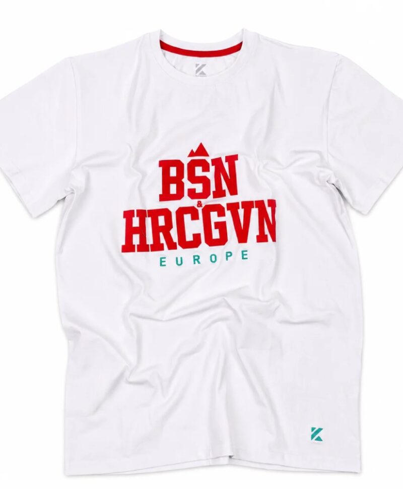 Kugla BSN HRCGVN bijela majica