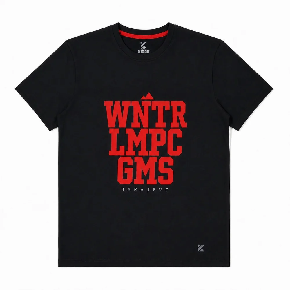 Kugla WNTR LMPC GMS crna majica