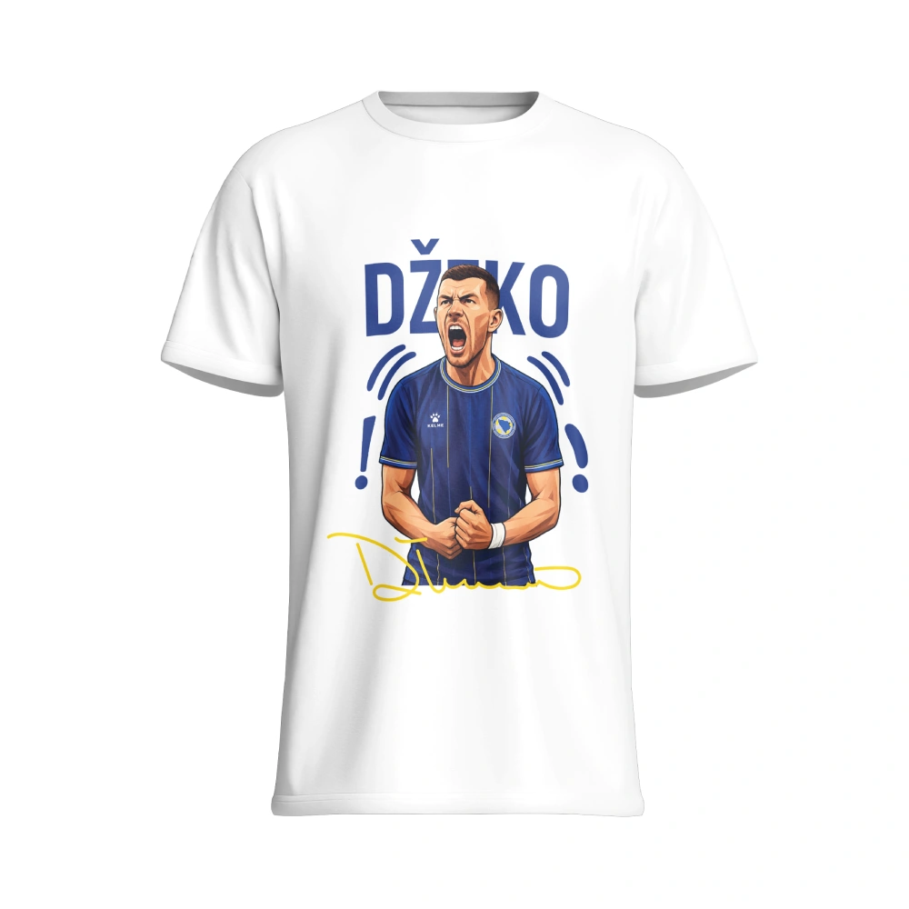 Džeko bijela majica