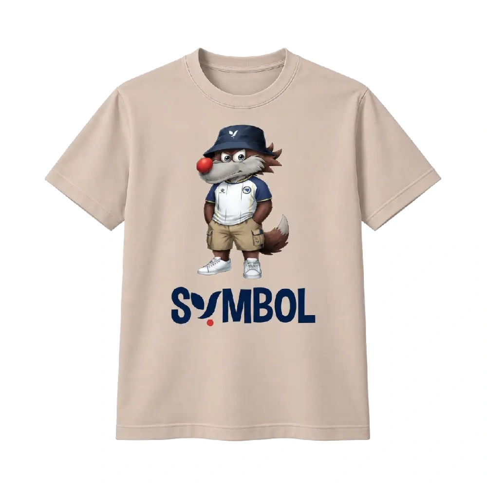 Symbol Vučko navijačka bež majica